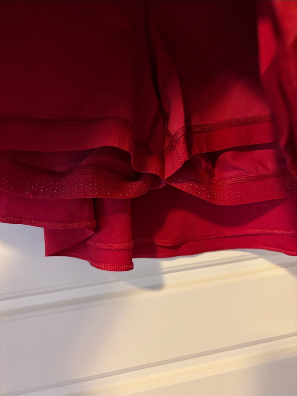 lululemon Red Tiered Circle Skirt - Picture 2 of 5
